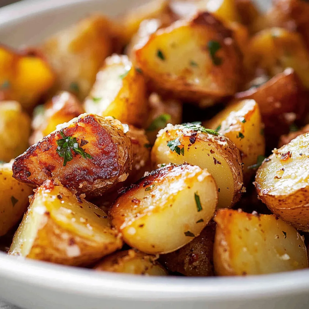 Roasted Garlic Idaho Potatoes