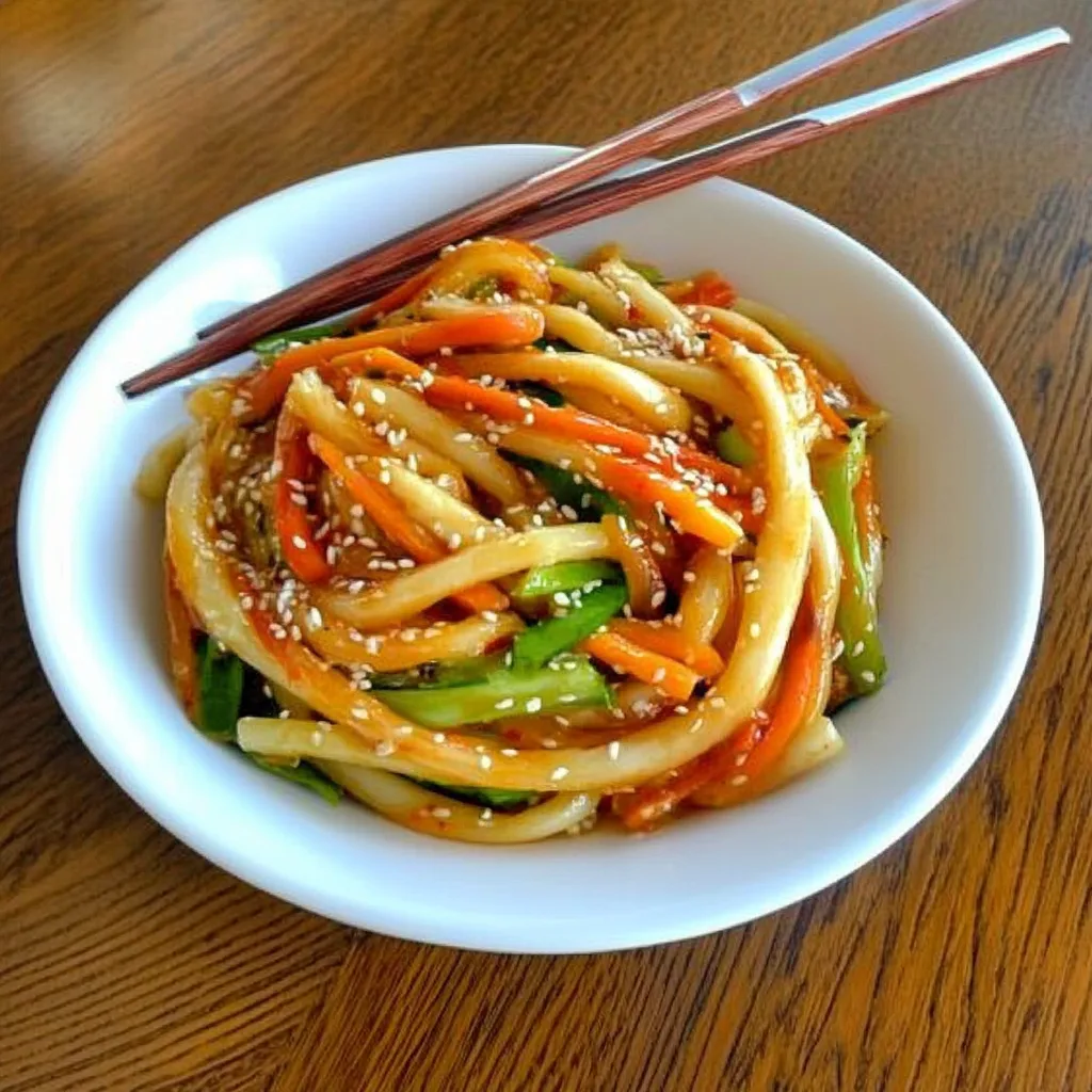 Recipe preparation for Cold sesame noodles