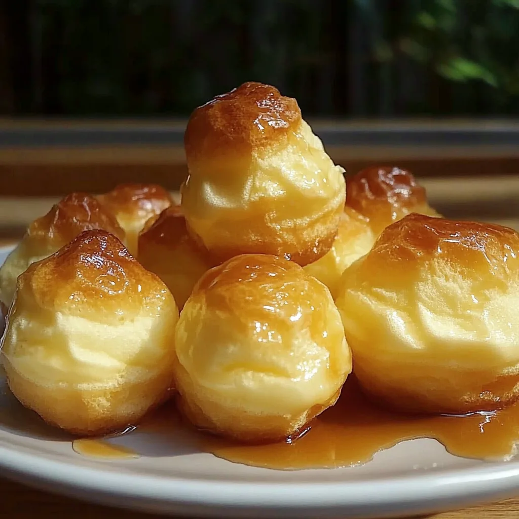 Recipe preparation for Nuns Puffs