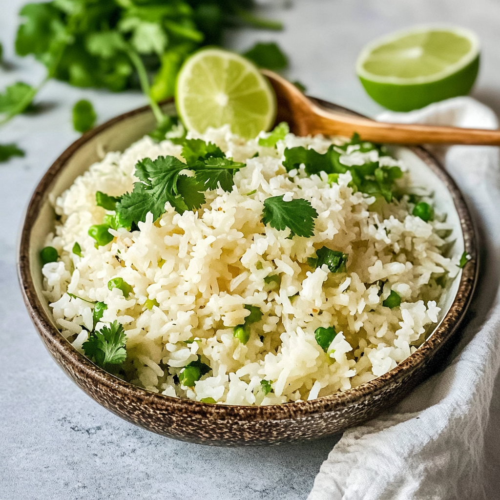 Recipe preparation for Cilantro Lime Rice