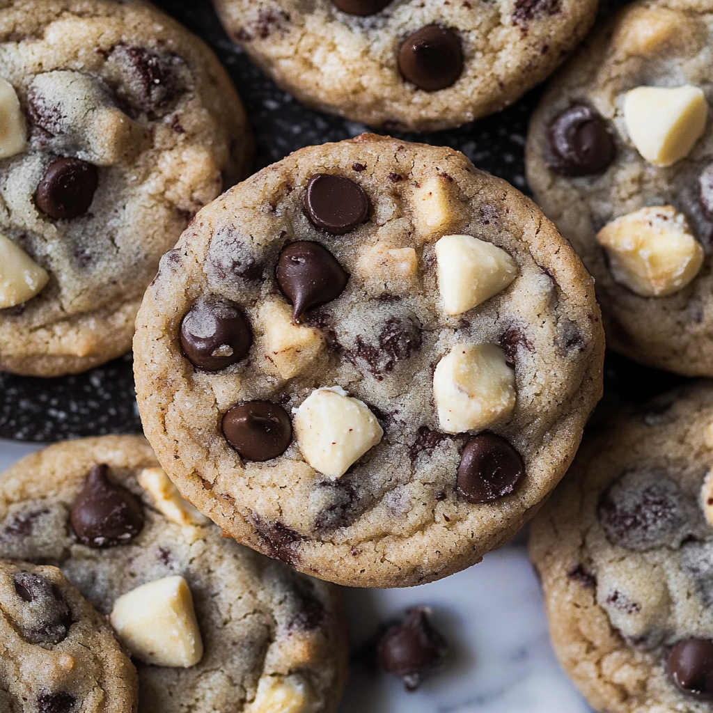 Recipe preparation for Cookies and Cream Cookie