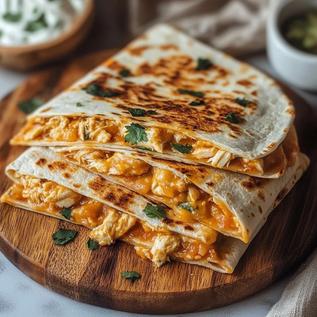 Recipe preparation for Taco Bell Chicken Quesadilla