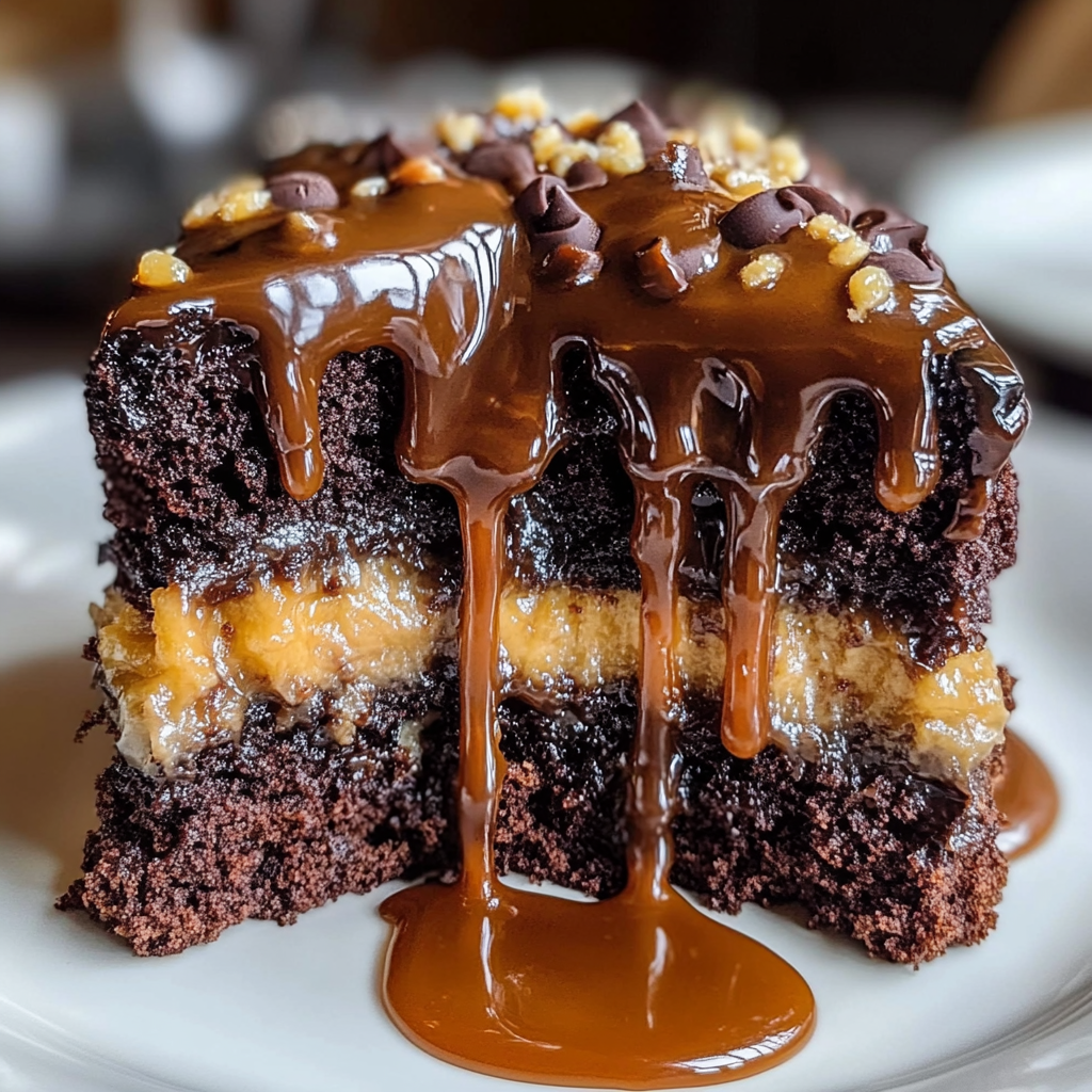 Chocolate Caramel Cake recipe - delicious and easy to make