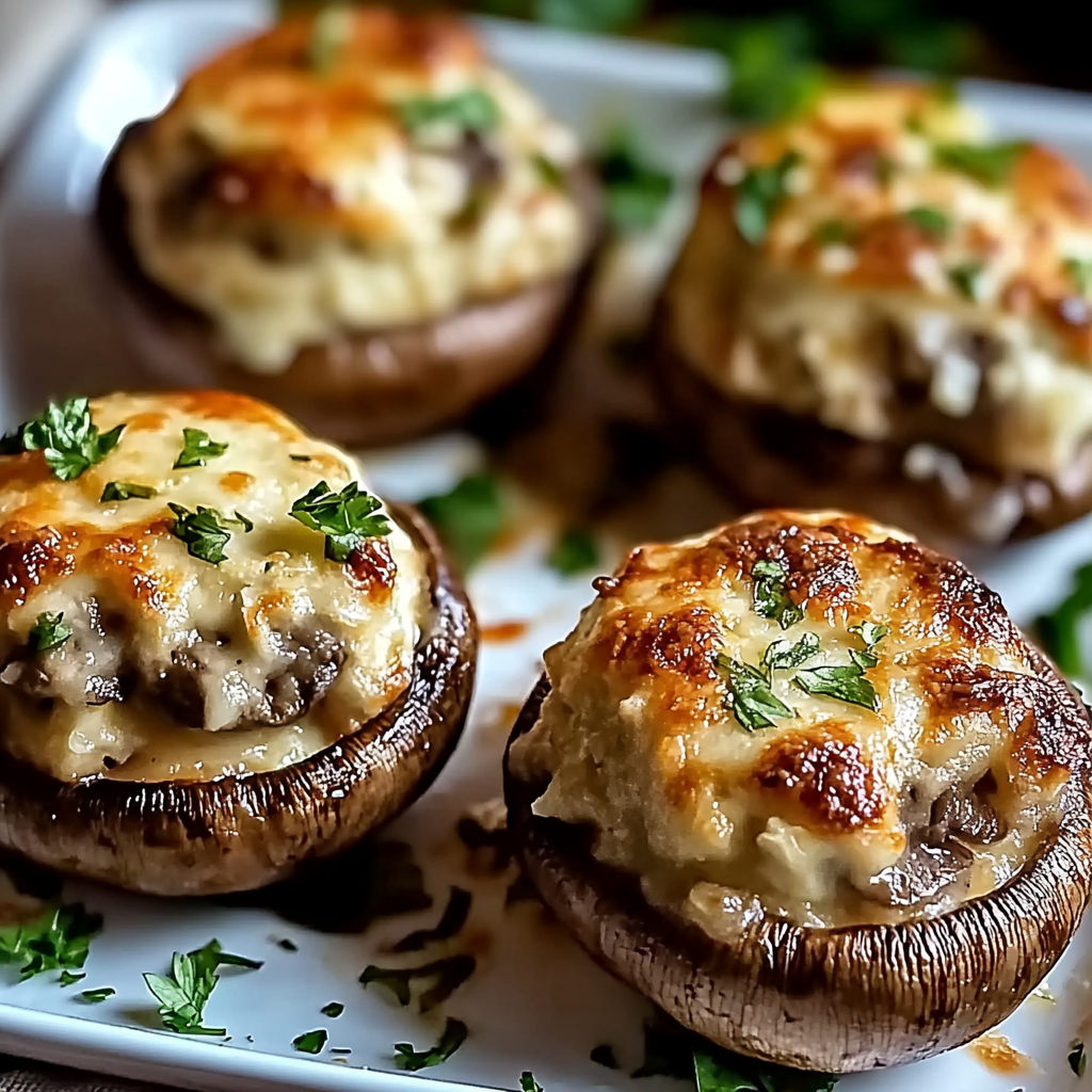 Stuffed Mushrooms recipe - delicious and easy to make