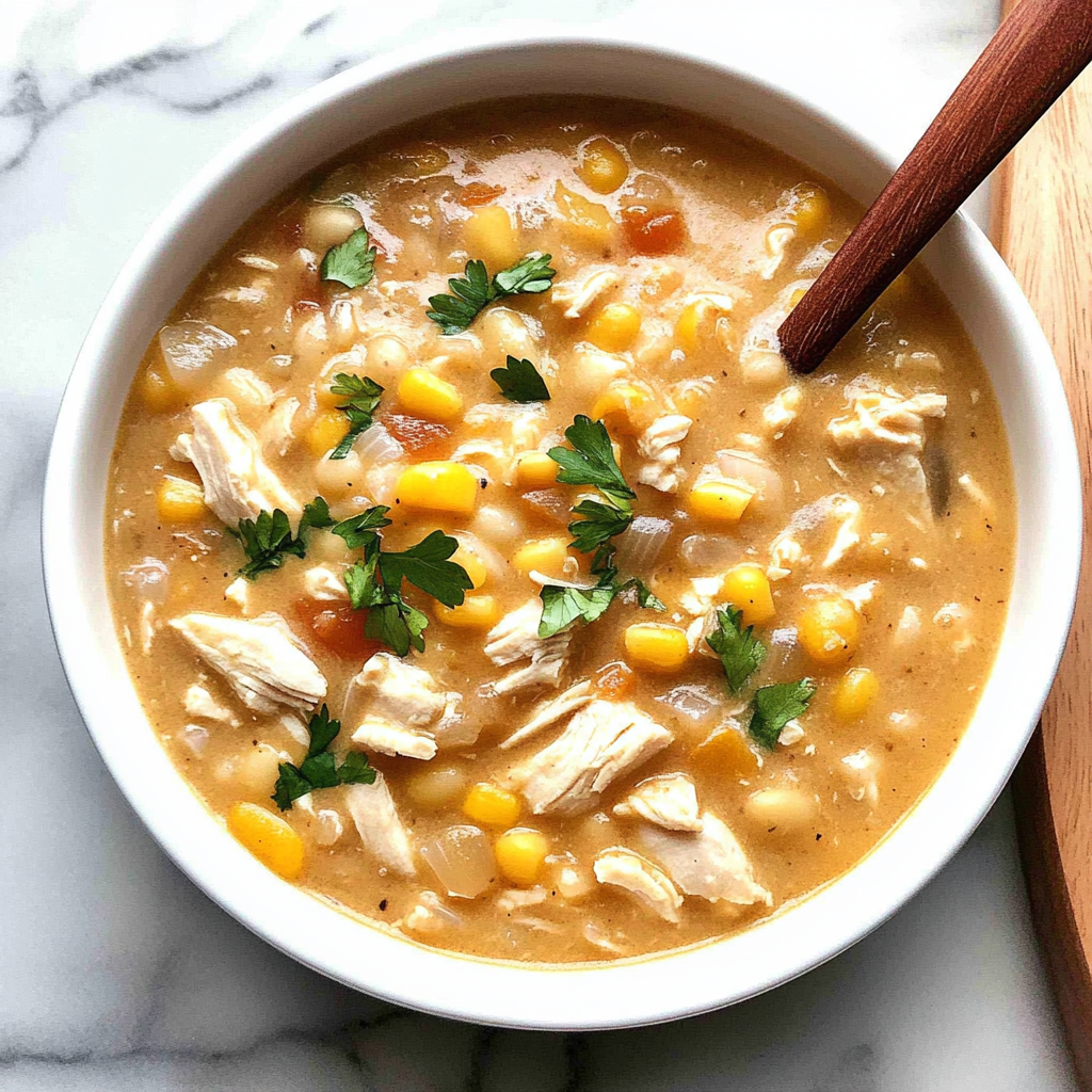 Recipe preparation for White Chicken Chili