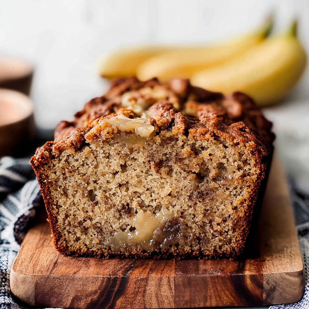Recipe preparation for banana bread