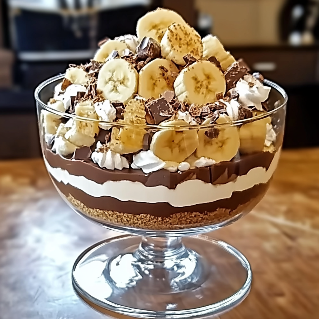 Banana Chocolate Dream Trifle recipe - delicious and easy to make