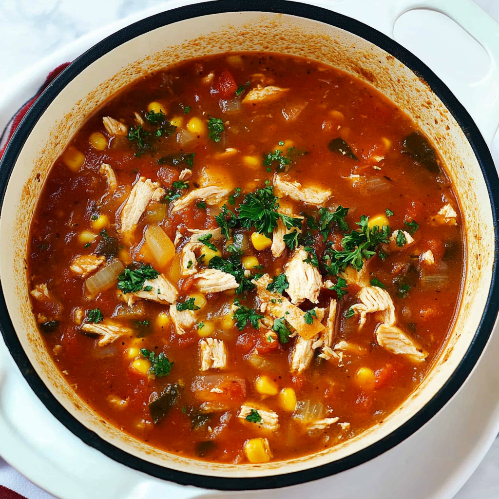chicken tortilla soup recipe - delicious and easy to make