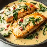 Creamy Tuscan Salmon recipe - delicious and easy to make