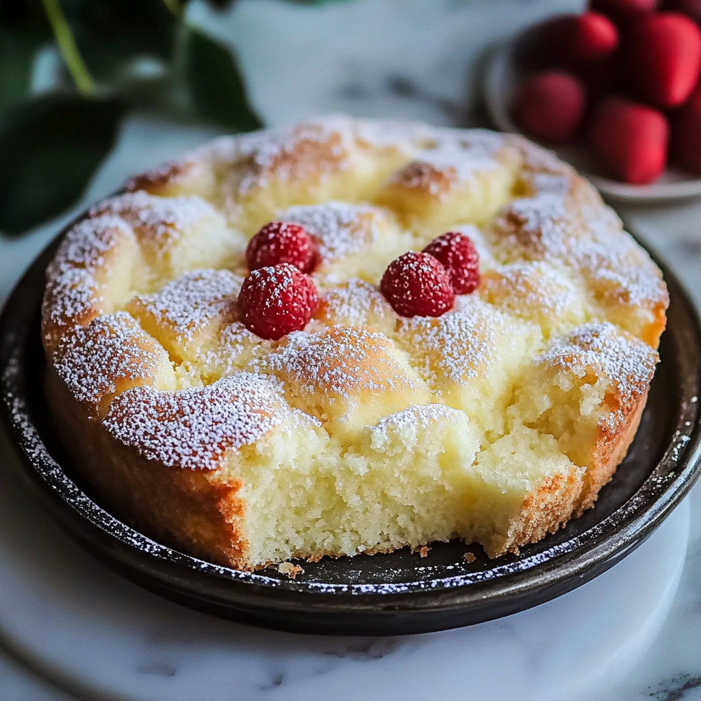 Recipe preparation for French Butter Cake Recipe