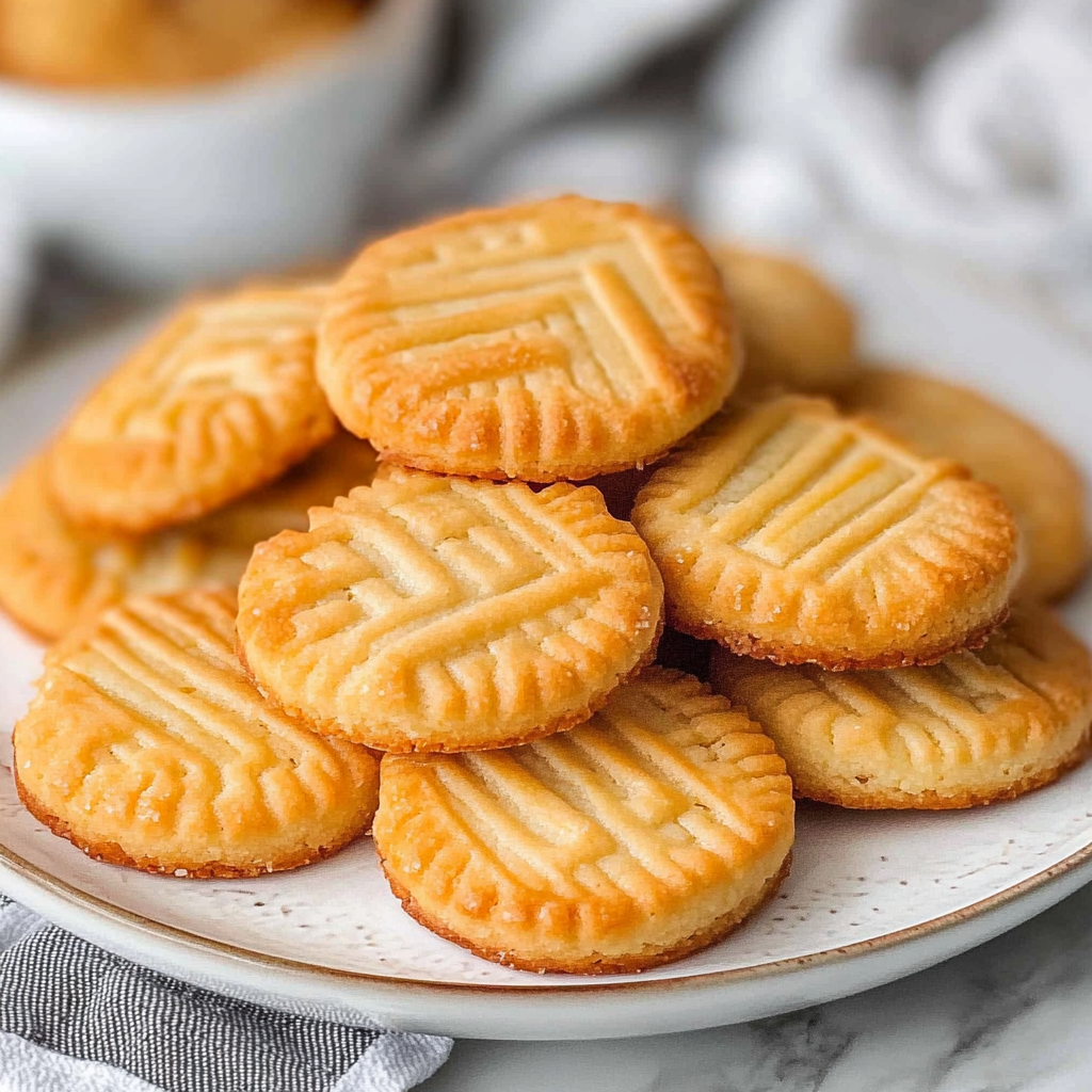 Recipe preparation for French Salted Butter Cookies