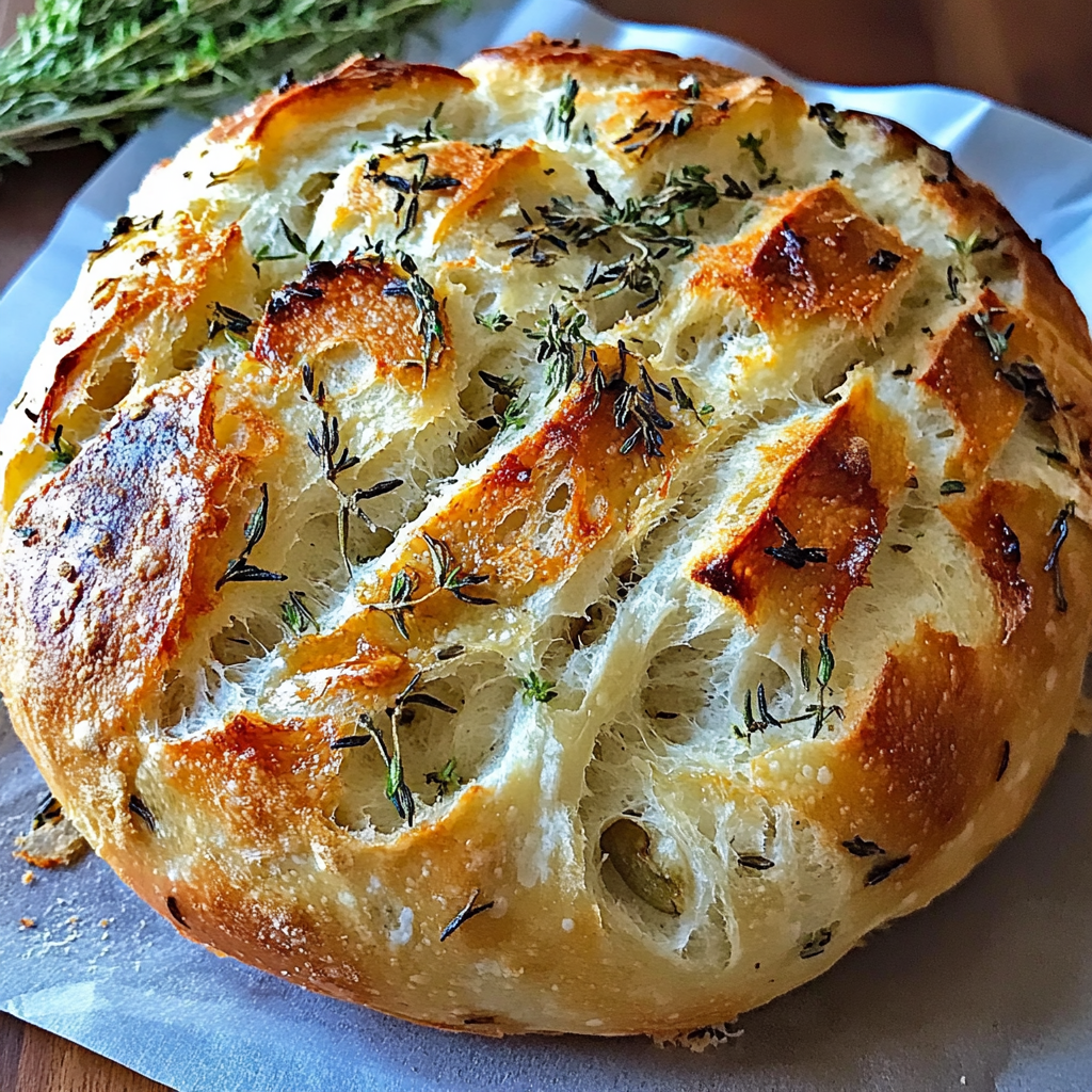 Garlic Herb Braided Bread recipe - delicious and easy to make