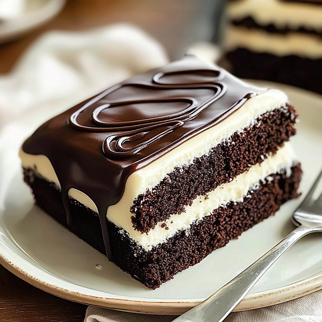 Recipe preparation for Hostess Sheet Cake