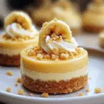 Mini Banana Pudding Cheesecakes recipe - delicious and easy to make