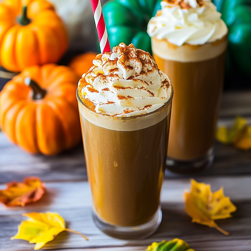 Starbucks Pumpkin Spice Frappuccinos recipe - delicious and easy to make