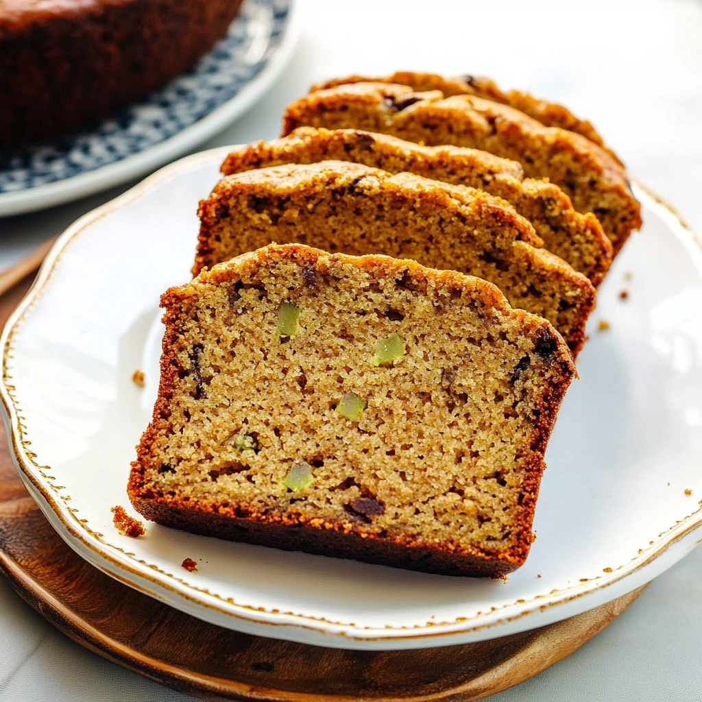 Recipe preparation for zucchini bread