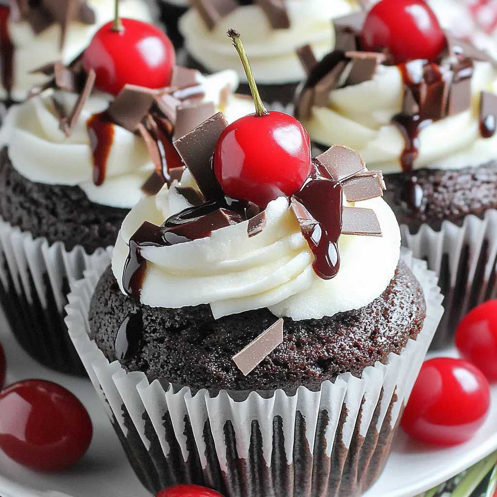 Black Forest Cupcakes Delight recipe - delicious and easy to make