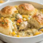 Chicken Pot Pie Biscuits recipe - delicious and easy to make
