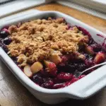 Cranberry Apple Crumble recipe - delicious and easy to make