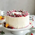Cranberry Christmas Cake recipe - delicious and easy to make