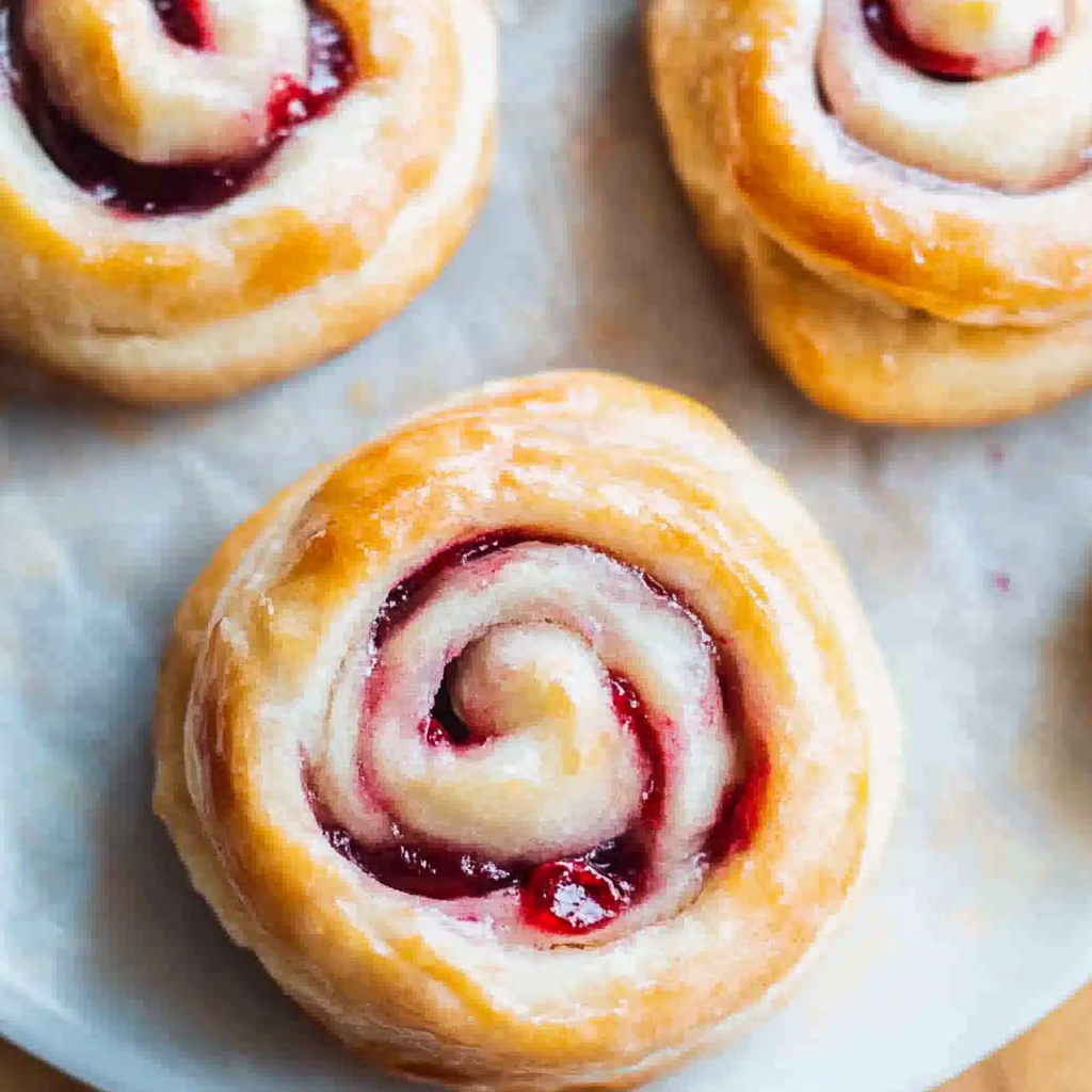 Recipe preparation for Cranberry Orange Sweet Rolls