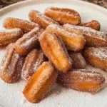 Gingerbread Churro Bites with Caramel Dip recipe - delicious and easy to make