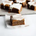 Gingerbread Cinnamon Sugar Blondies recipe - delicious and easy to make
