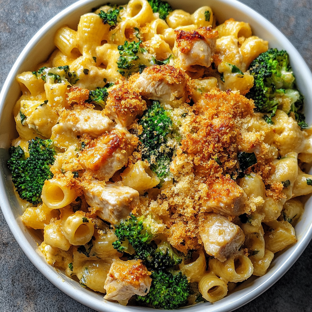 Maple Mustard Chicken Pasta Bake recipe - delicious and easy to make