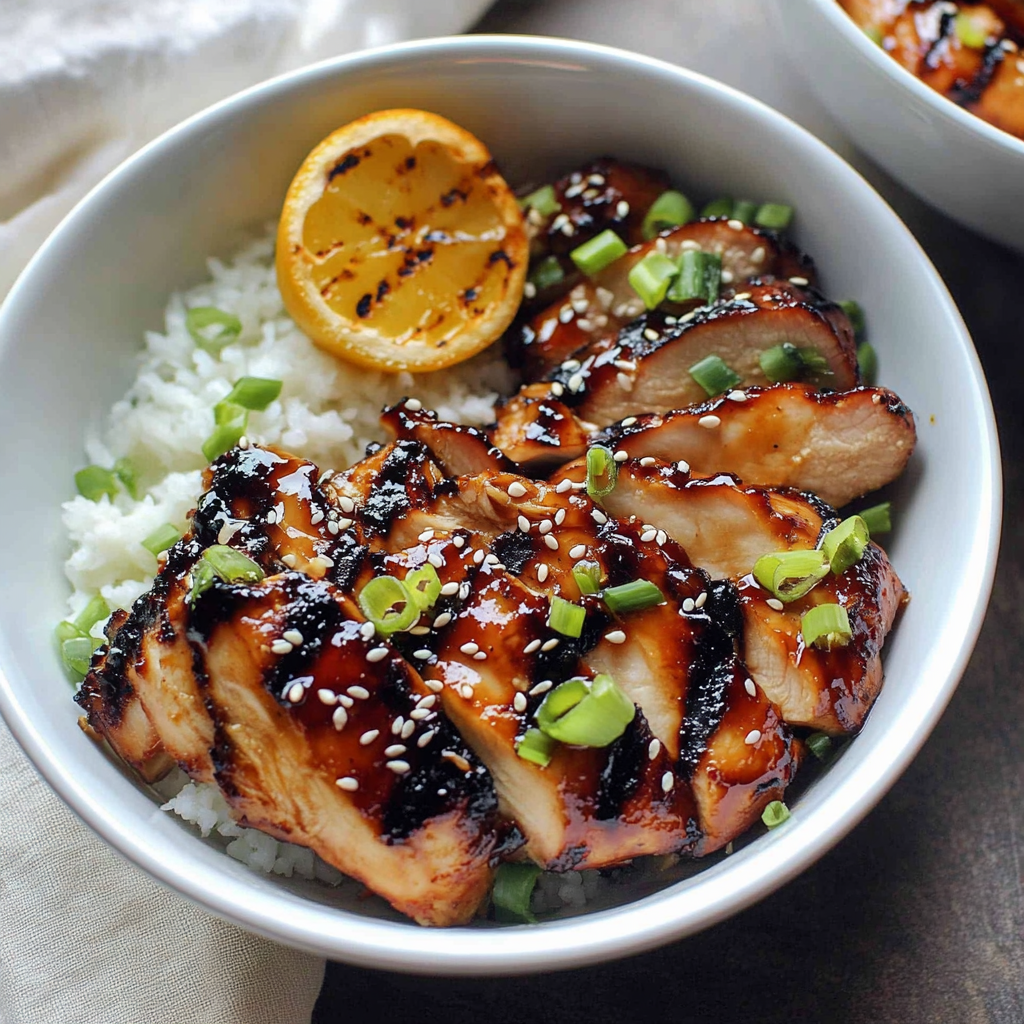 Marinated Asian Grilled Chicken recipe - delicious and easy to make