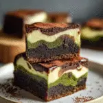 Matcha Cheesecake Swirl Brownies recipe - delicious and easy to make