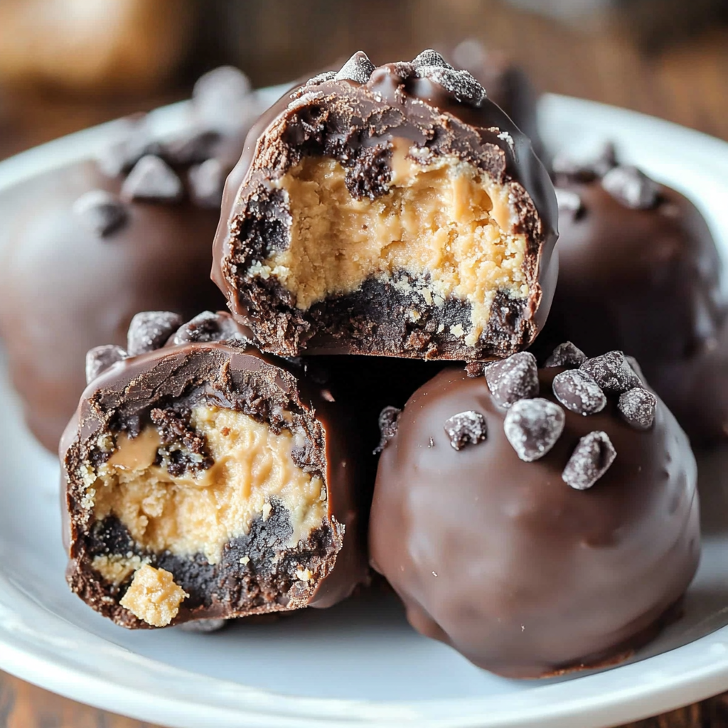 Peanut Butter Oreo Truffles recipe - delicious and easy to make
