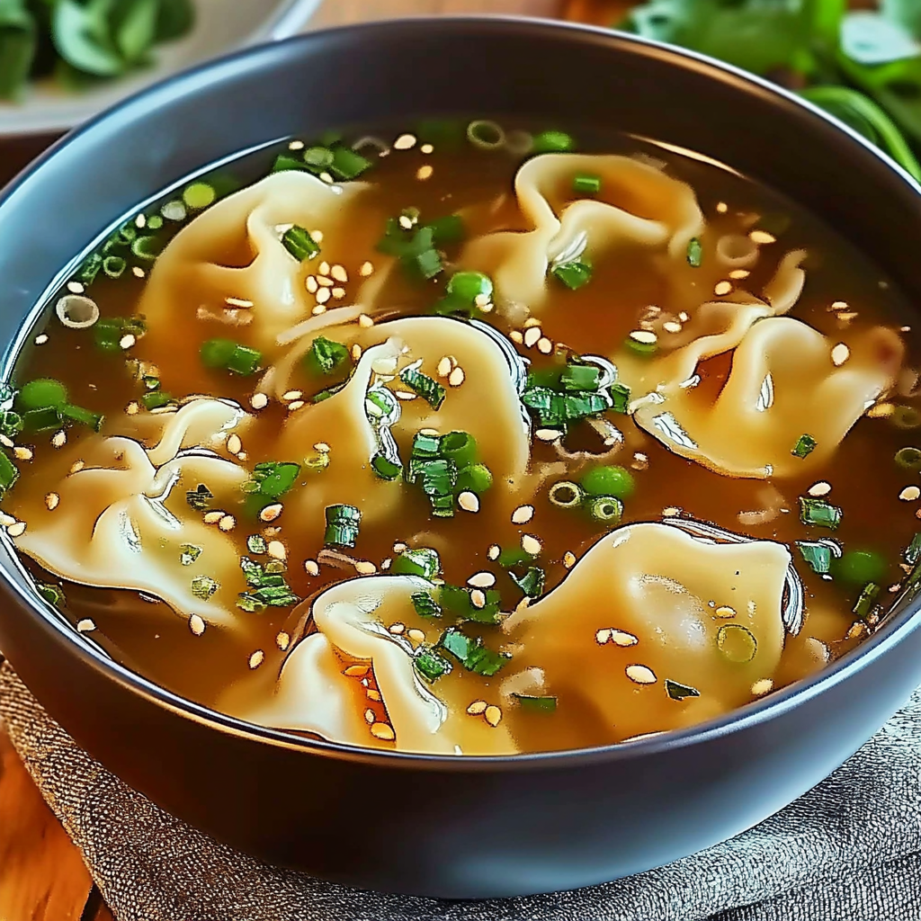 Potsticker Soup recipe - delicious and easy to make