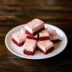 Red Velvet Cheesecake Fudge recipe - delicious and easy to make