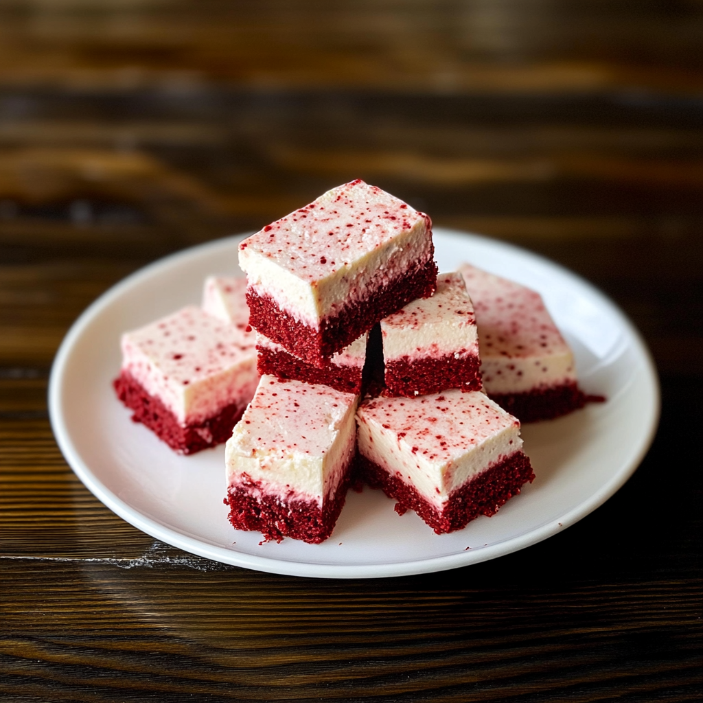 Red Velvet Cheesecake Fudge recipe - delicious and easy to make
