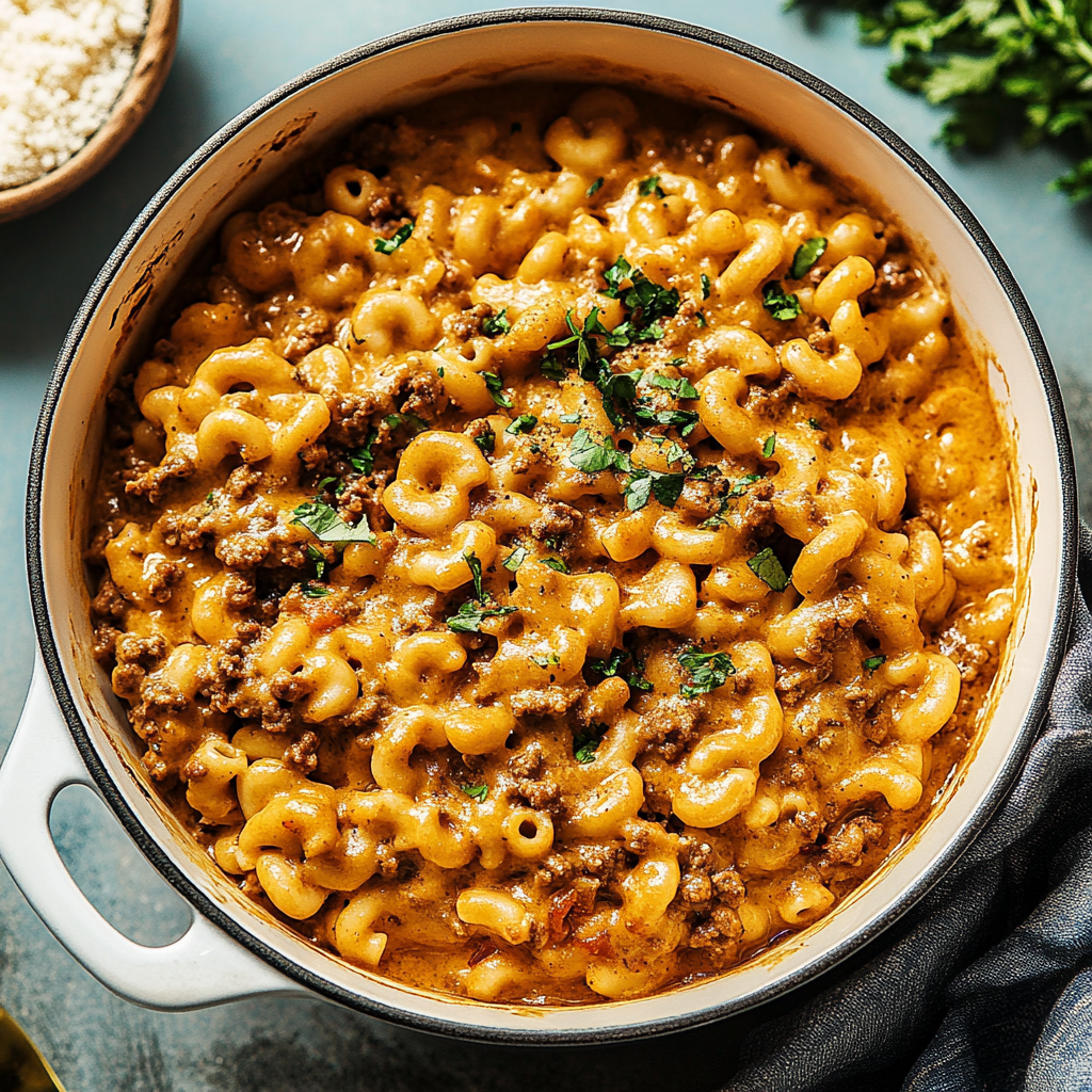 Recipe preparation for Roasted Garlic Tomato Soup with Basil Cream