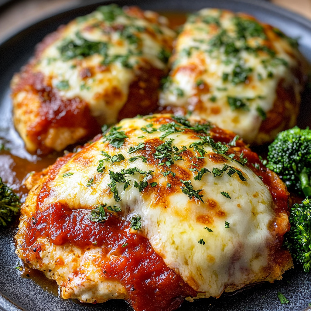 Slow Cooker Cheesy Mozzarella Chicken recipe - delicious and easy to make