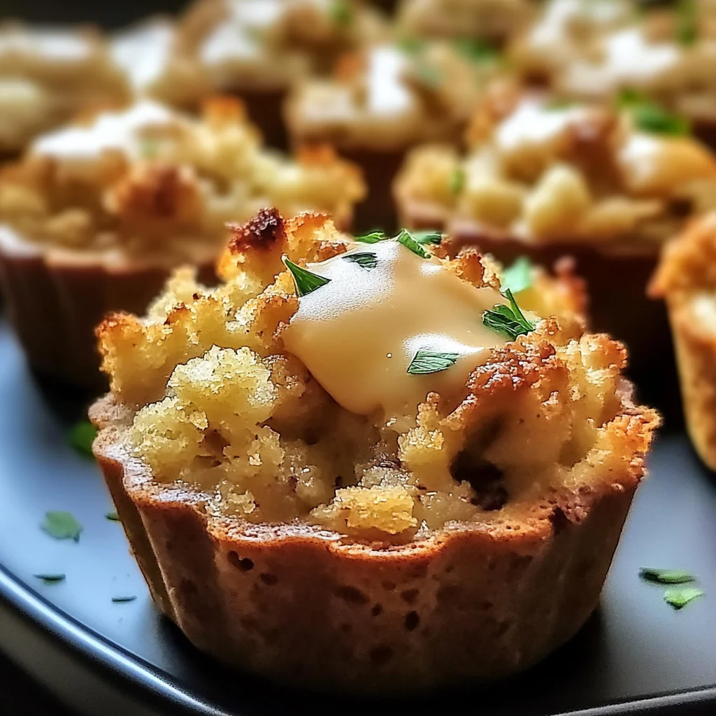 Turkey & Stuffing Muffins recipe - delicious and easy to make
